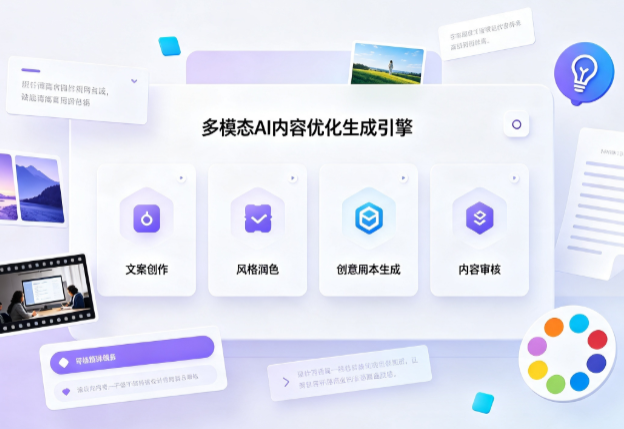 合浦县AI智能内容优化创新 多模态生成技术丰富数字内容创作生态
